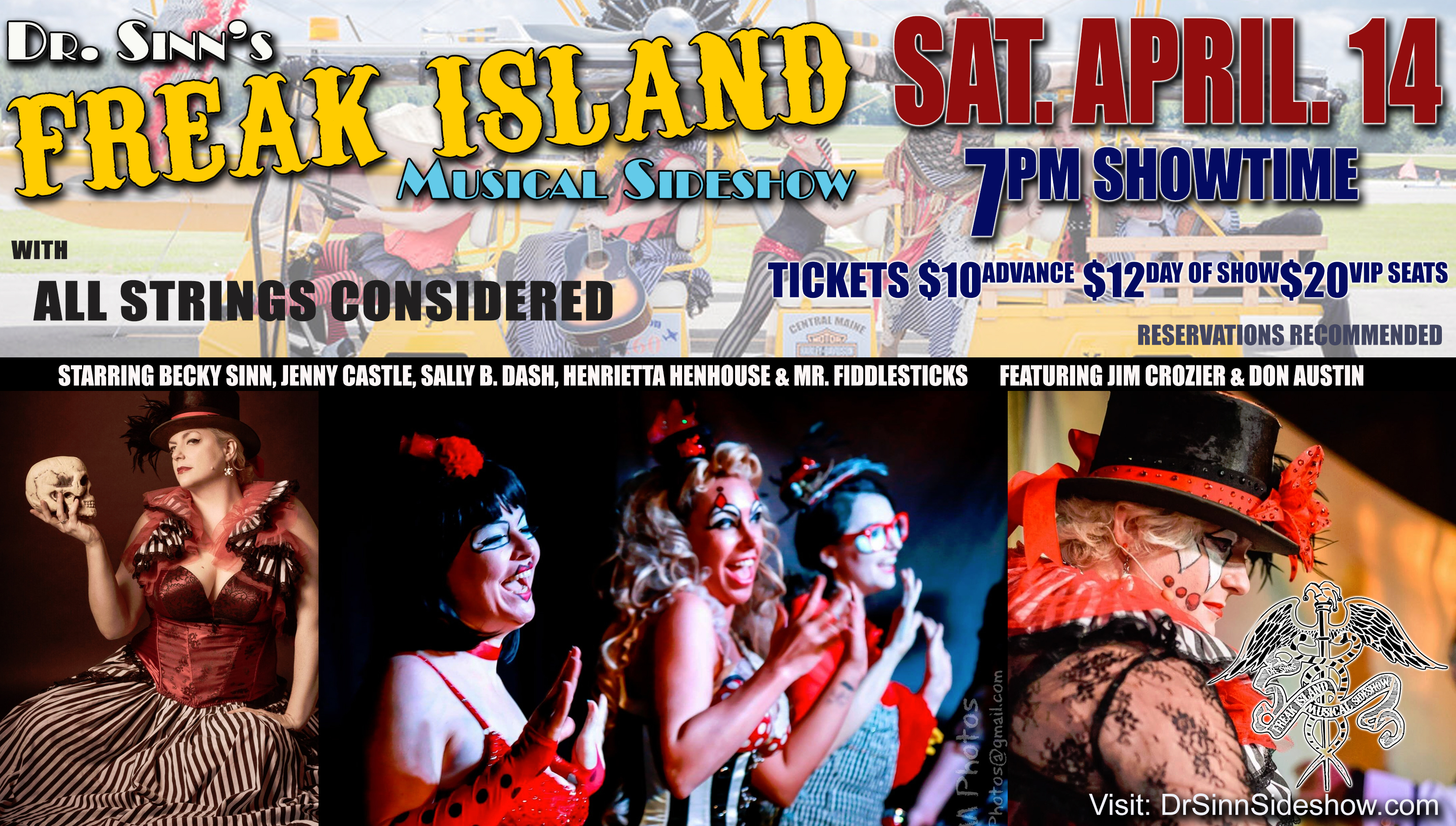 Dr. Sinn's Freak Island Musical Sideshow